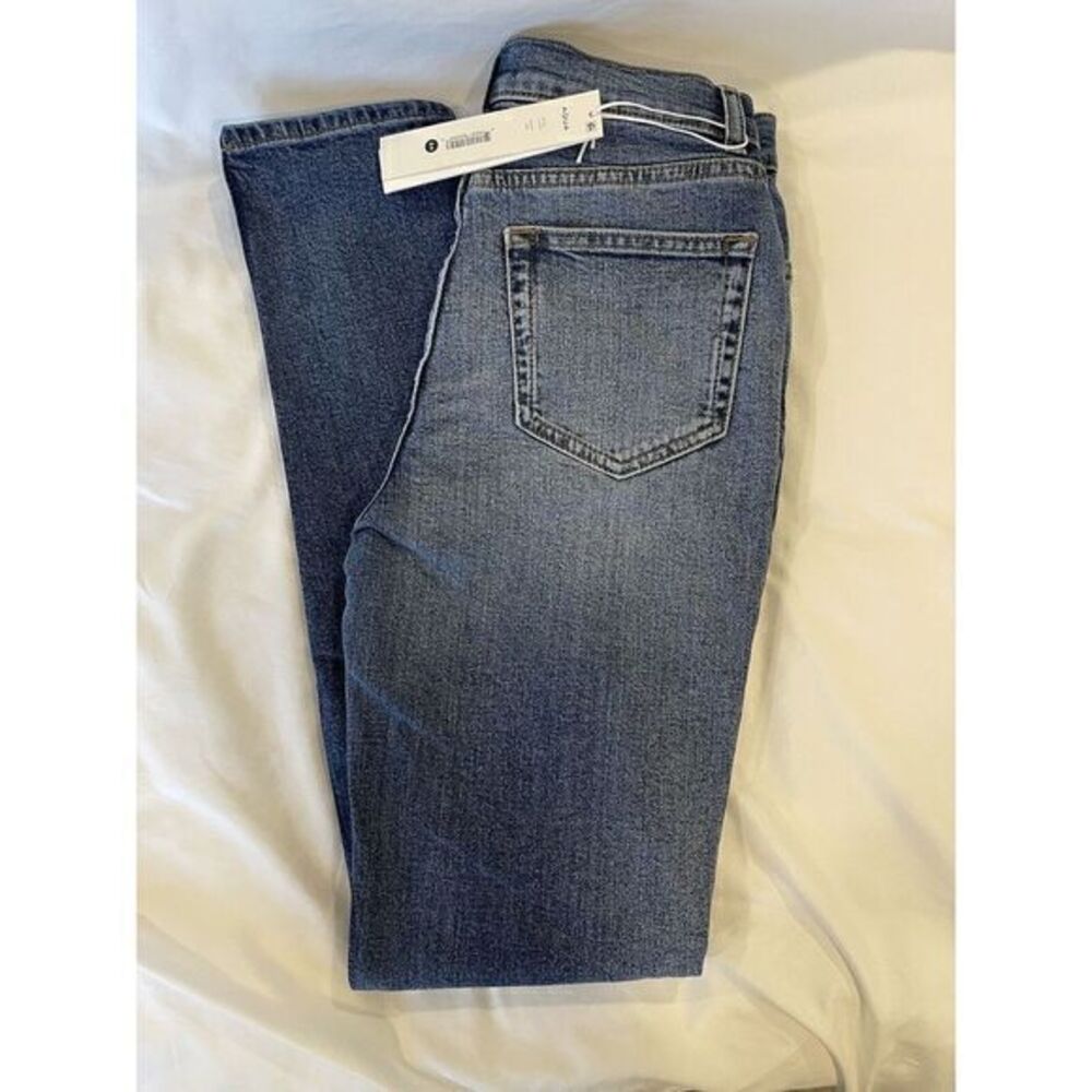 Aqua Denim The Stella Skinny Jeans Womens Size 24 (00)‎ Dakota Dark Wash Blue